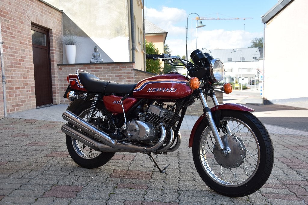 Kawasaki 350 S2, 350 cm³, Tourisme, Occasion, Permis Moto A2 minimum