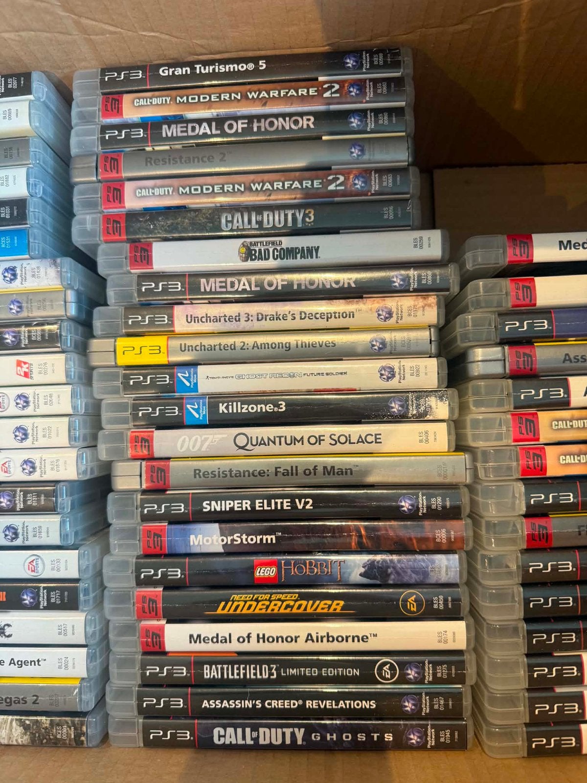 PS3 Game Lot – 58 Games – GTA V, CoD, AC, Battlefield, NFS, Games en Spelcomputers, Games | Sony PlayStation 3, Ophalen of Verzenden