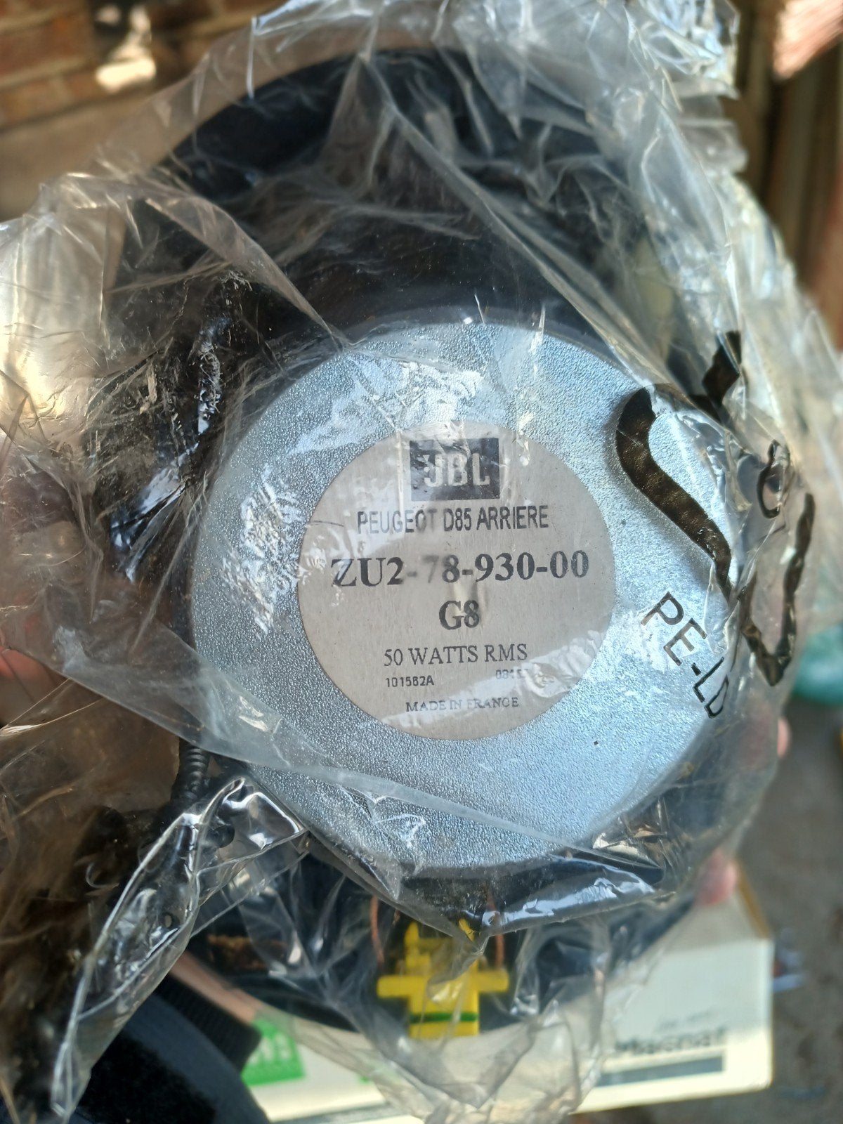 Enceintes arrières JBL Peugeot 406 Coupé, Enlèvement ou Envoi, Neuf
