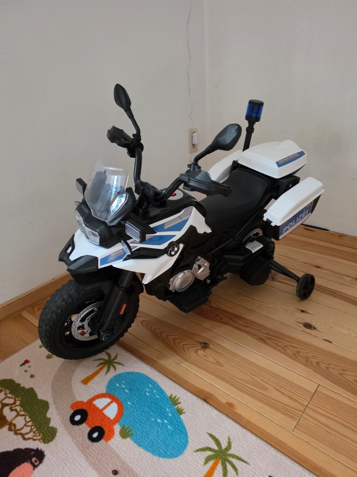 Politiemotor kinderen 12v, Kinderen en Baby's, Ophalen