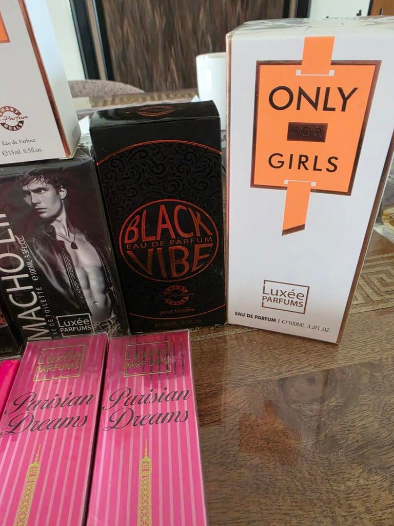 Parfum dames, Ophalen, Nieuw