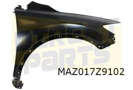 Mazda CX-9 (2/07-12/10) voorscherm Rechts Origineel! TD11521, -, Verzenden, -, Nieuw