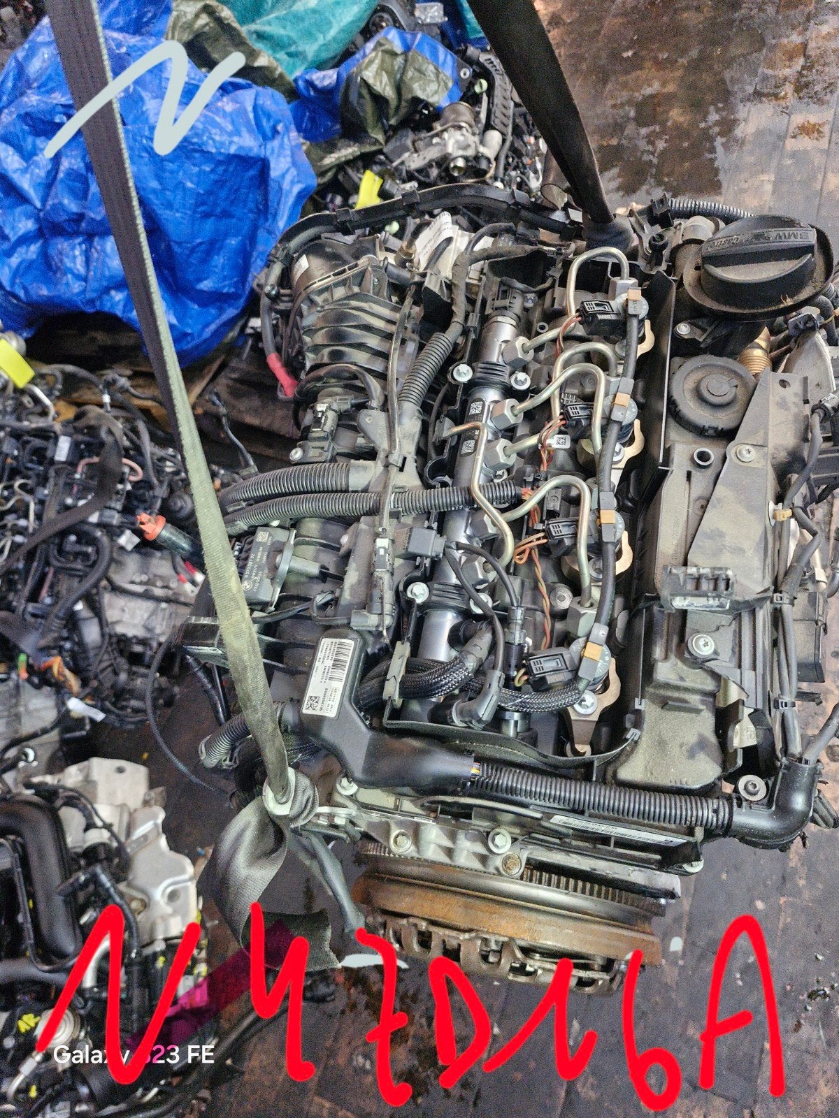 MOTEUR BMW N47D16A, Autos : Pièces & Accessoires, Enlèvement ou Envoi