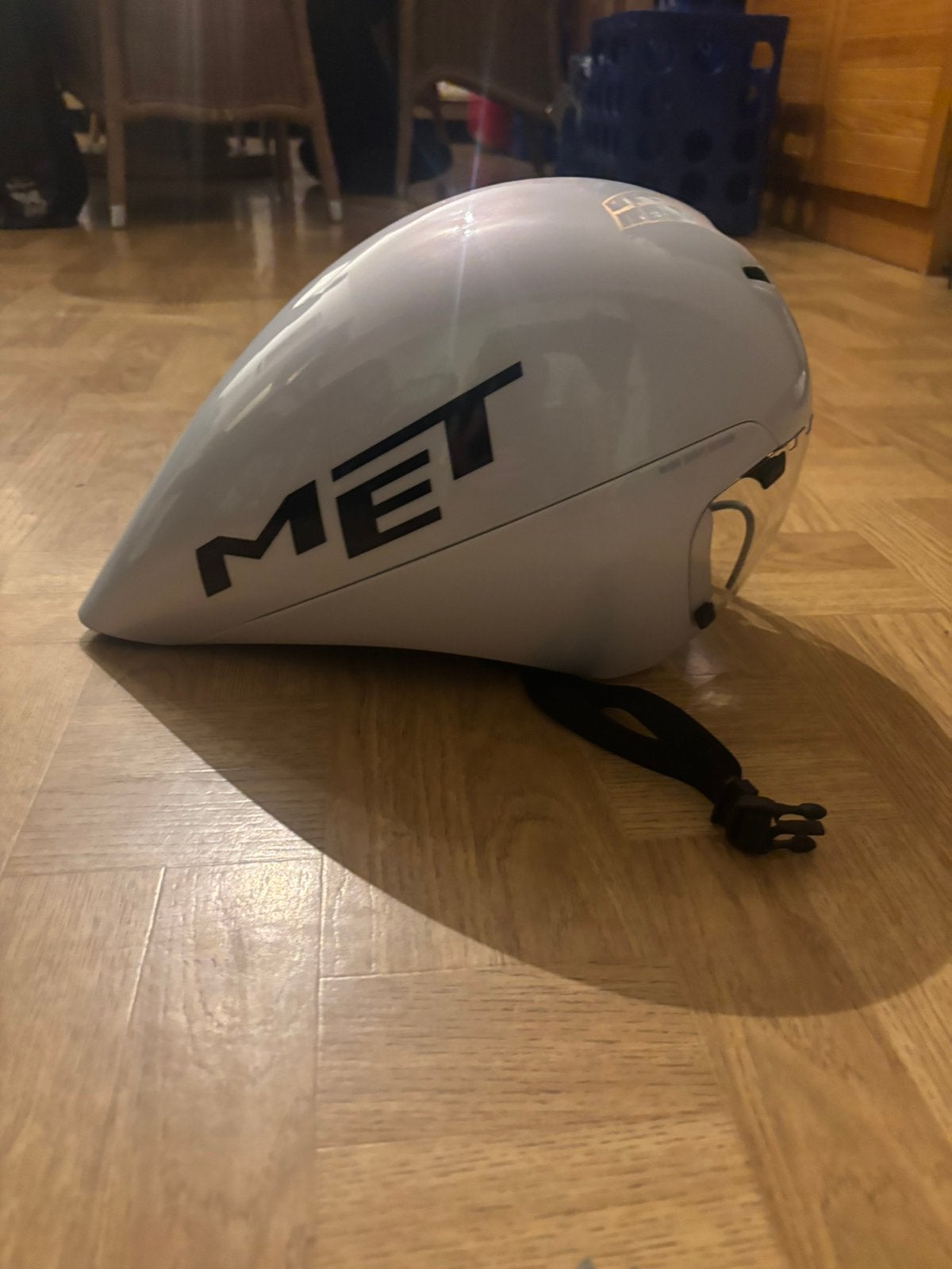 Drone Wide Body TT helm, Fietsen en Brommers, Ophalen of Verzenden, Zo goed als nieuw