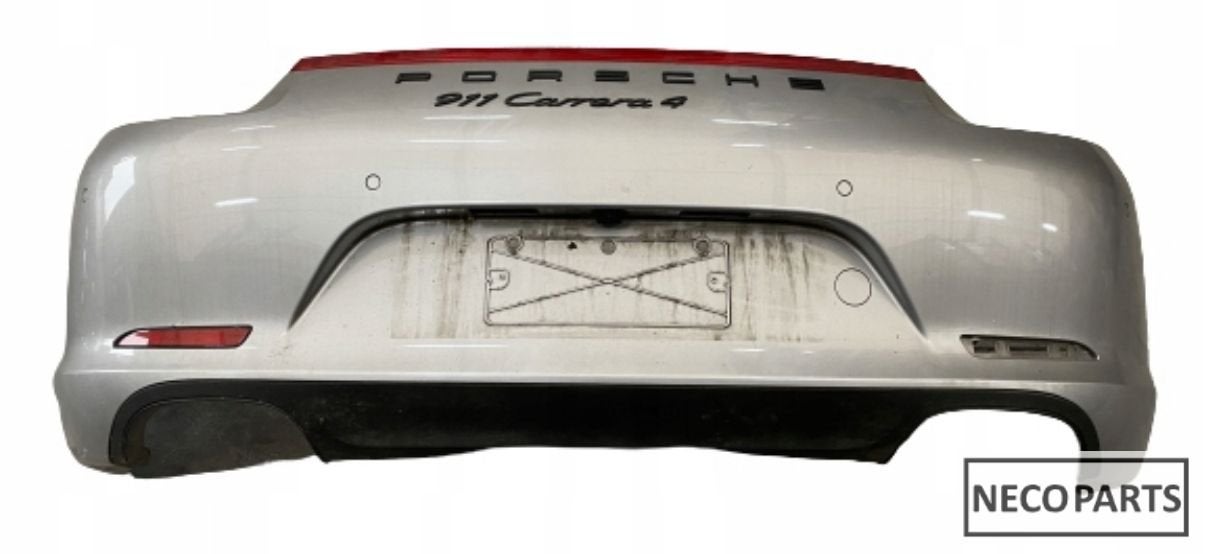 PORSCHE 991 CARRERA 4 S GTS ACHTERBUMPER ALLES LEVERBAAR, Arrière, -, Porsche, Haillon arrière