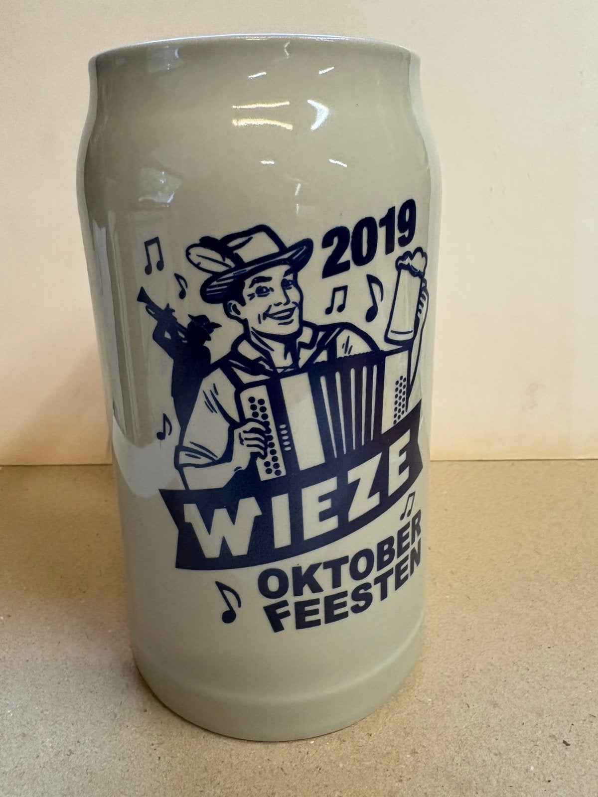 Bierpul wieze 2019 de oktoberfeesten 1 Liter, Ophalen of Verzenden, Nieuw