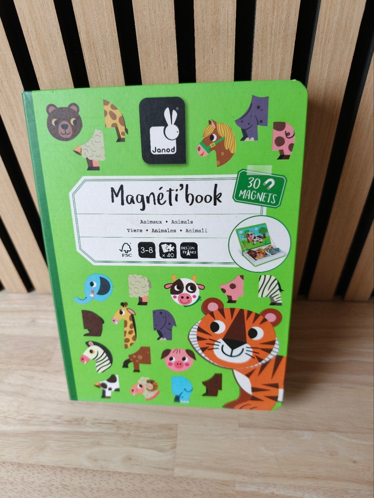 Magnetisch boek, Ophalen, Gebruikt