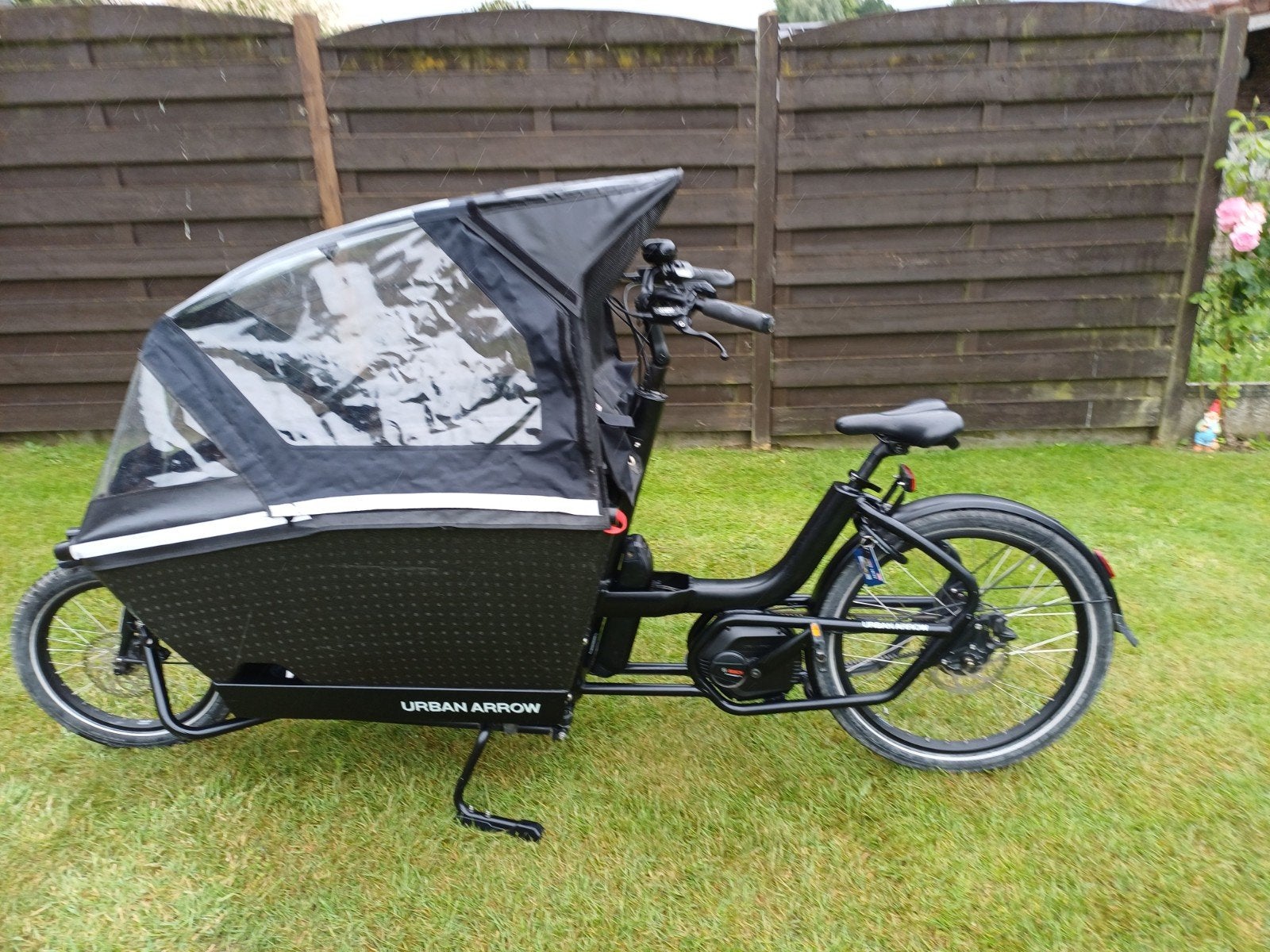 Super bakfiets urban arrow family plus, Ophalen, Huif