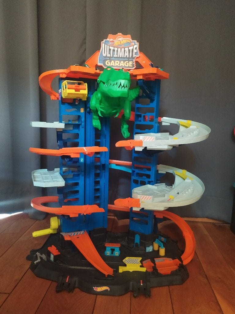 Hot Wheels Ultimate Garage, Comme neuf, Enlèvement, Circuit, Hot Wheels