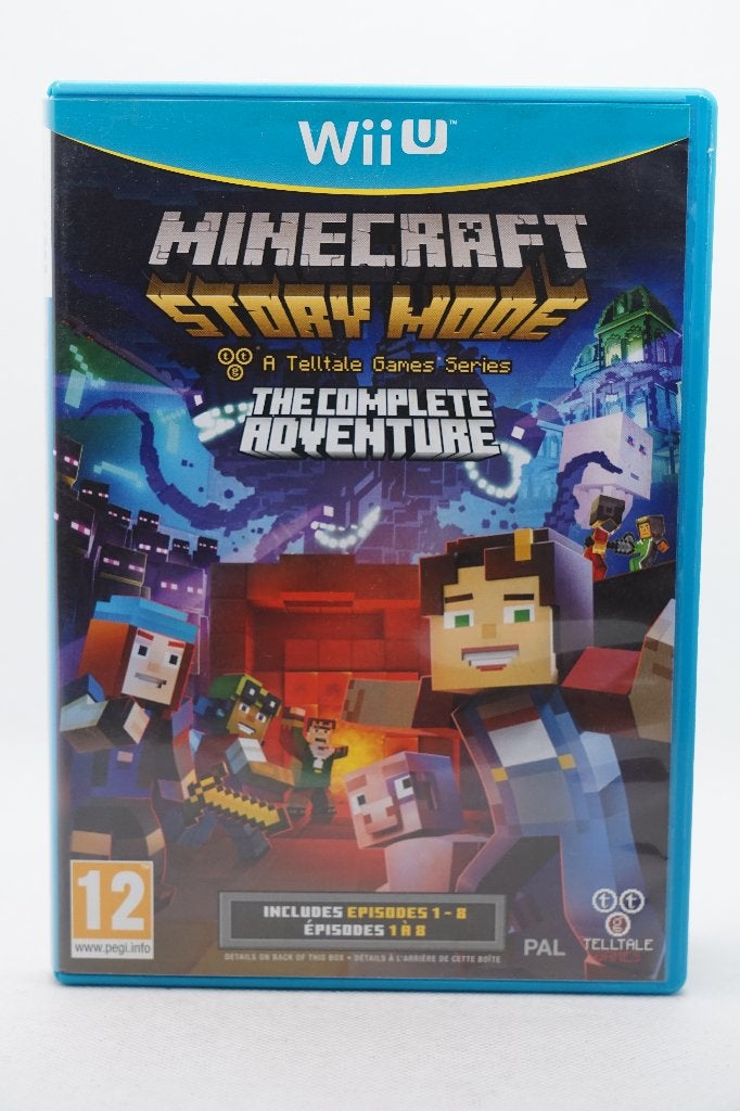 Minecraft Story Mode - Nintendo WiiU, Consoles de jeu & Jeux vidéo, Enlèvement ou Envoi, 1 joueur, À partir de 12 ans, Aventure et Action