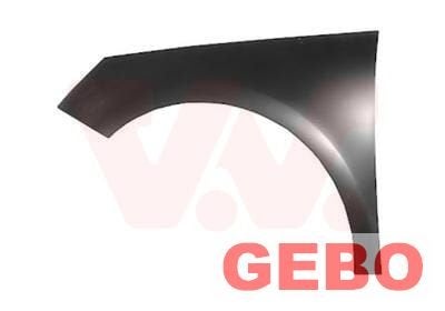 Audi A1 2010 t/m 2019 voorspatbord voorscherm links PRIMER 8, -, Voor, -, Nieuw