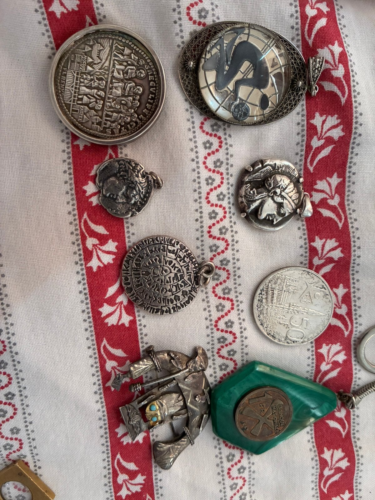 Pendentif en argent, Bijoux, Sacs & Beauté, Bagues, Enlèvement ou Envoi, Comme neuf, Argent, Argent