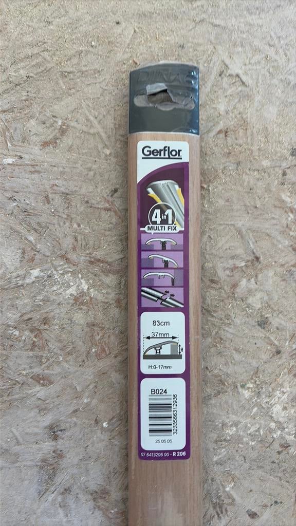 Gerflor 4 in 1 Multi Fix afwerkingsprofiel, Neuf, Beige, Moins de 100 cm, Enlèvement
