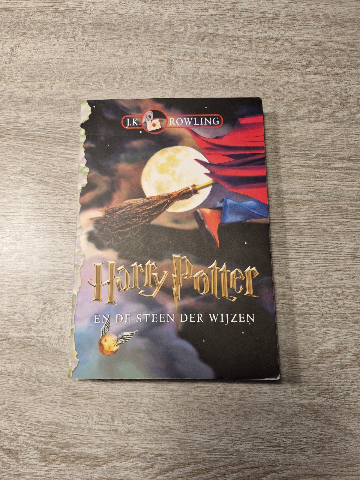 Harry Potter en de Steen der Wijzen, Boeken, Ophalen