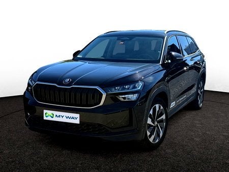 Skoda Kodiaq CORPORATE 1.5 TSI iV  204 PK DSG AUTOMAAT PLUG-, Auto's, Automaat, Zwart, Te koop, Lichtsensor