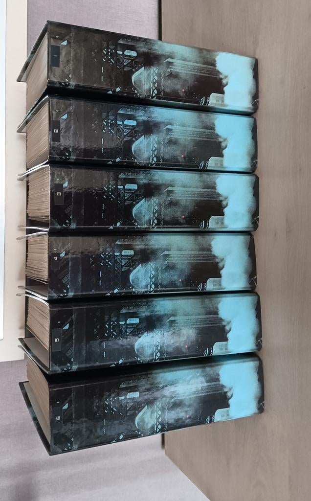Verzamel mappen alles over treinen en spoorwegen., Hobby en Vrije tijd, Ophalen