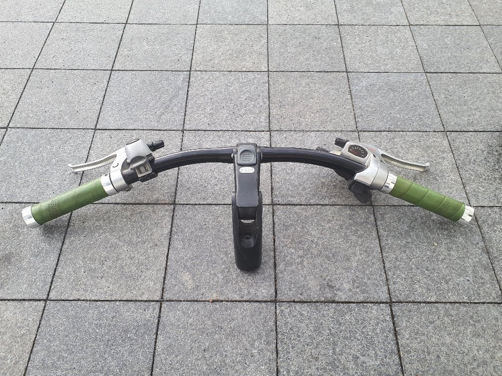 Fietsstuur aangekleed, Fietsen en Brommers, Fietsonderdelen, Ophalen of Verzenden, Zo goed als nieuw, Stuur, Overige materialen