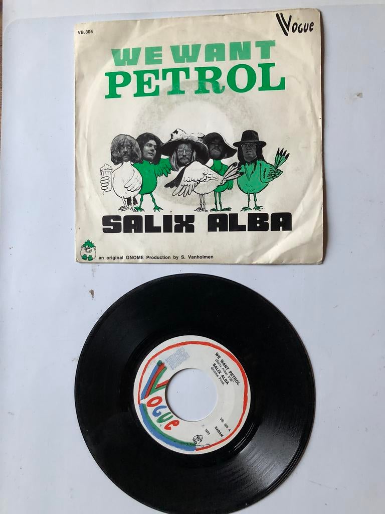 Salix Alba : nous voulons de l'essence (Belpop ; 1973), Envoi, Utilisé
