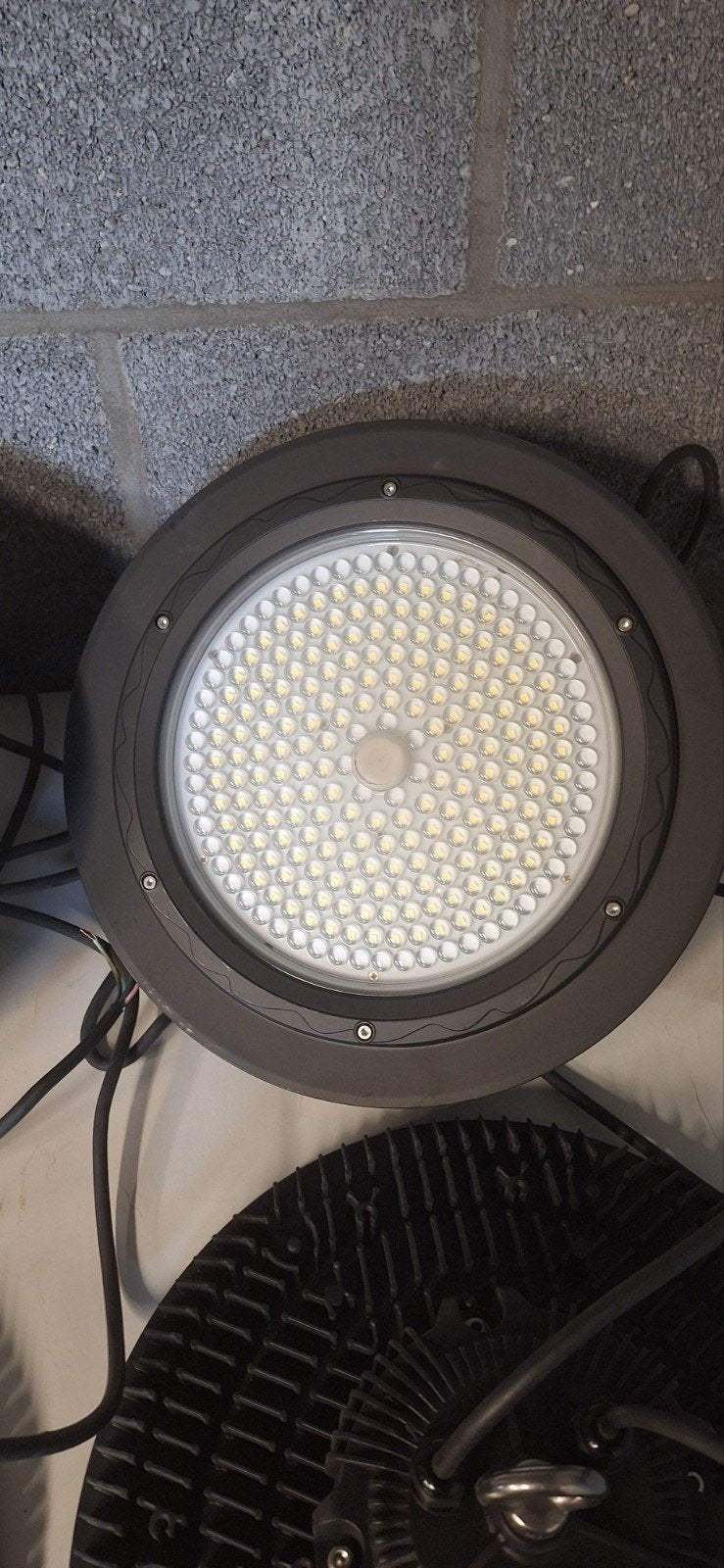LED High Bay Light 150W Krachtige industriële verlichting, Spot encastrable ou Spot mural, Comme neuf, Enlèvement, LED