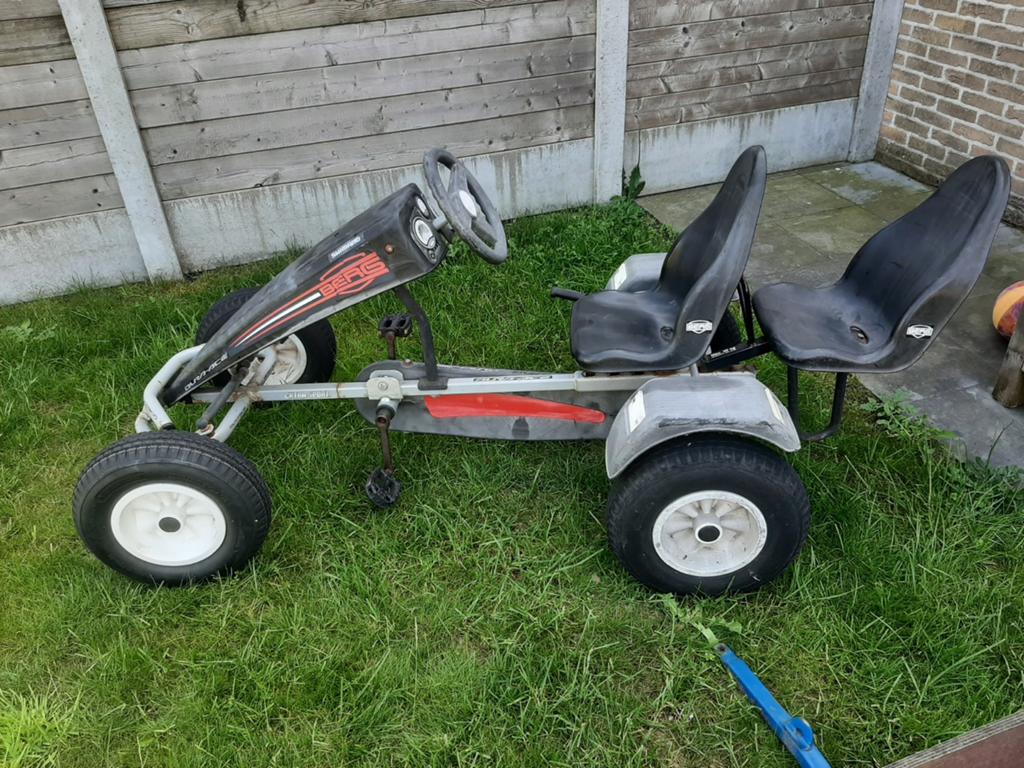 Gocart Berg + extra zitje + aanhangwagentje, Kinderen en Baby's, Speelgoed | Buiten | Voertuigen en Loopfietsen, Ophalen