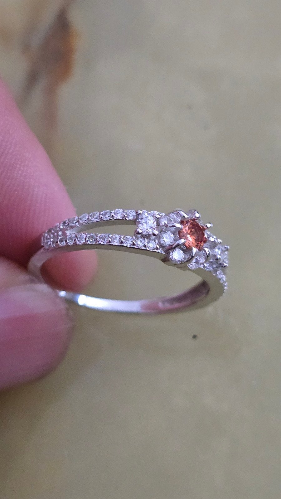 zilver chique ring, Enlèvement ou Envoi, Argent, Argent