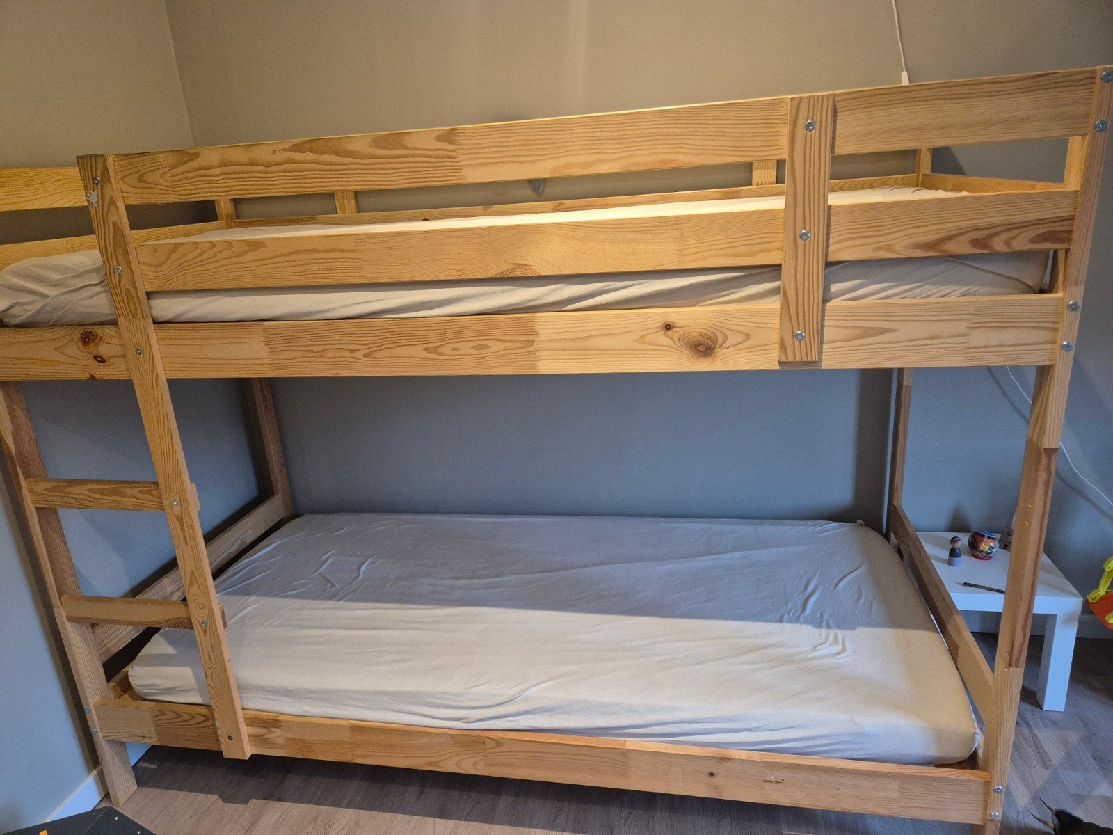 stapelbed ikea, Huis en Inrichting, Slaapkamer | Stapelbedden en Hoogslapers, Ophalen, Stapelbed