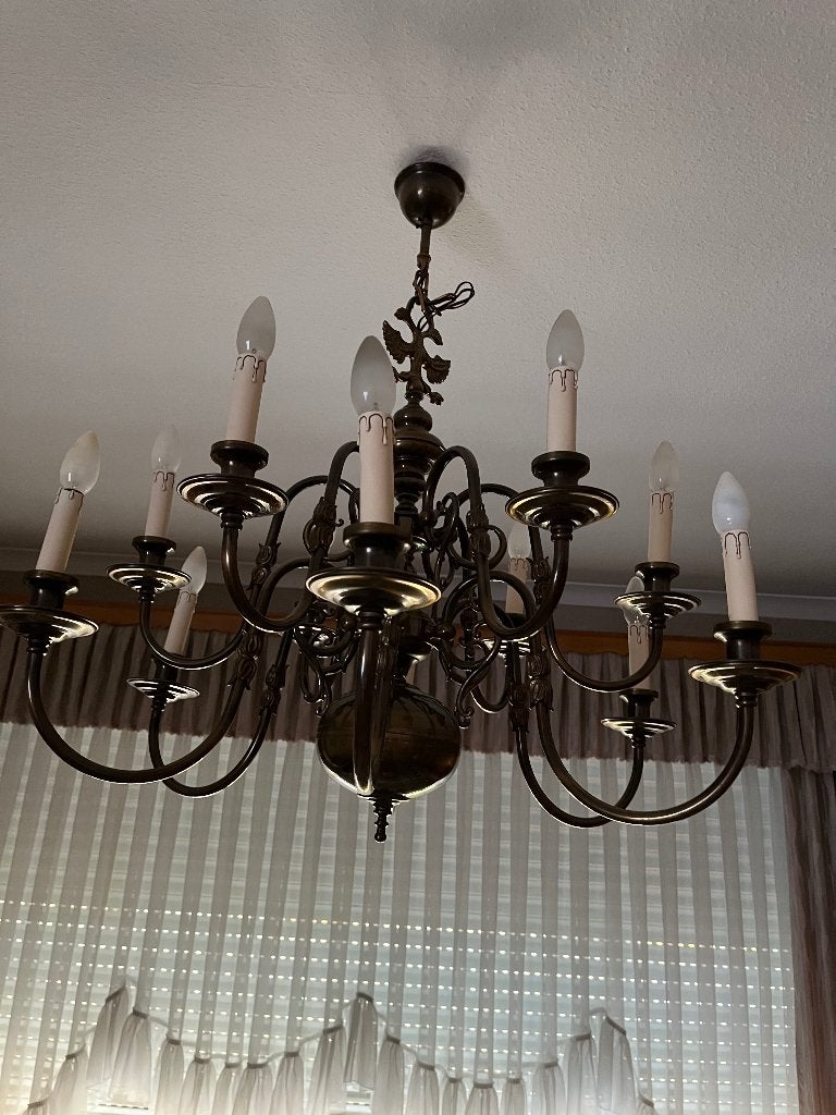 2 Lusters, Huis en Inrichting, Lampen | Kroonluchters, Ophalen, Gebruikt
