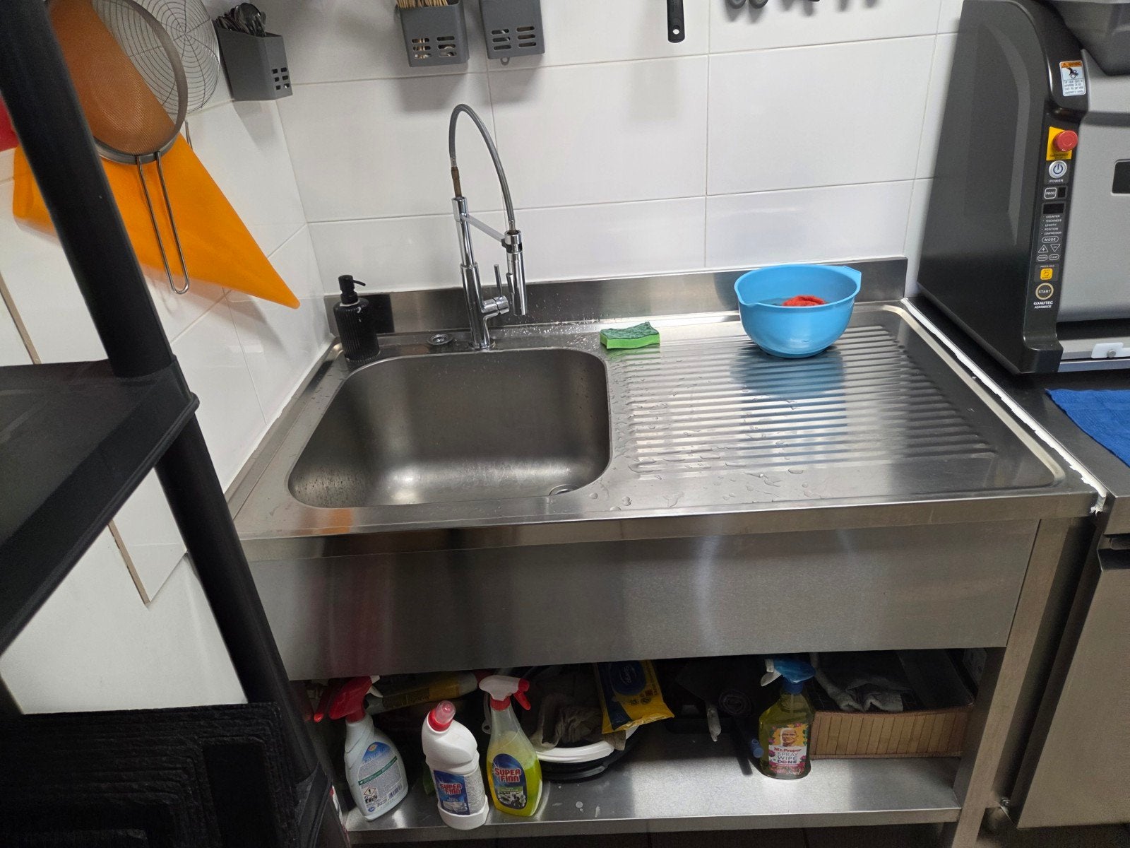 Evier Inox 120x70, Maison & Meubles, Enlèvement