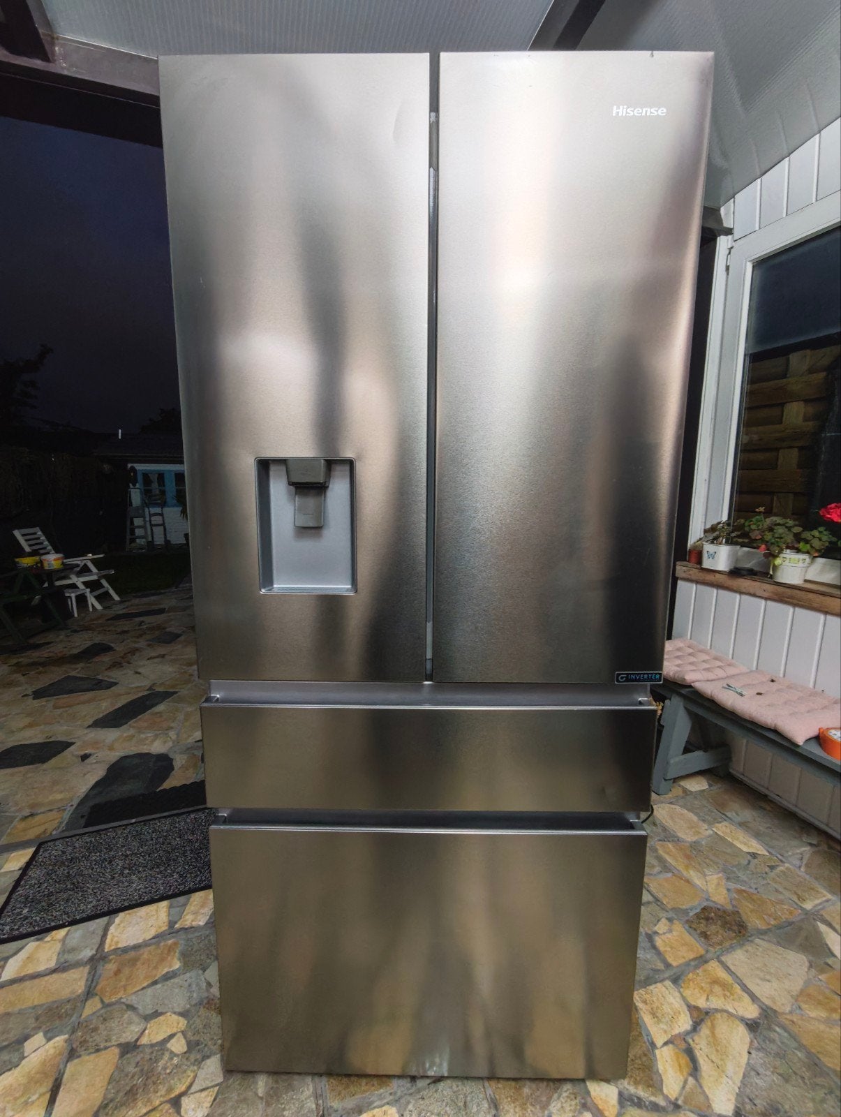 Frigo américain Hisense  480l, Electroménager, Enlèvement ou Envoi, Comme neuf
