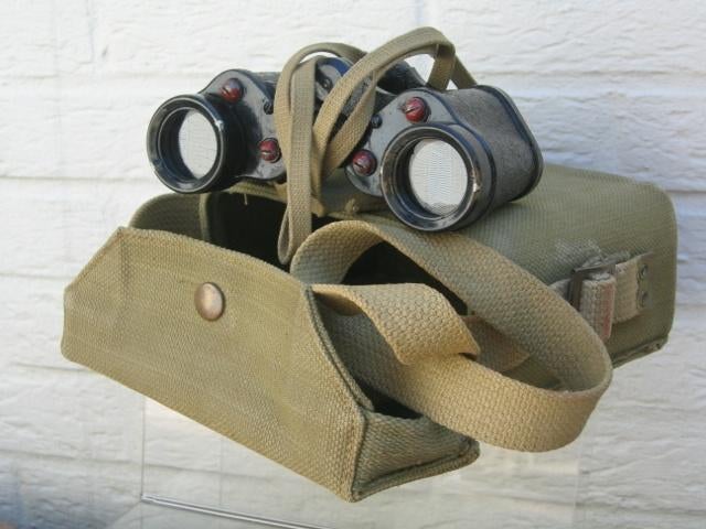 1944 jumelles Kershaw prismatic n2 MKIII binoculars en étui, Collections, Envoi, Armée de terre, Autres types