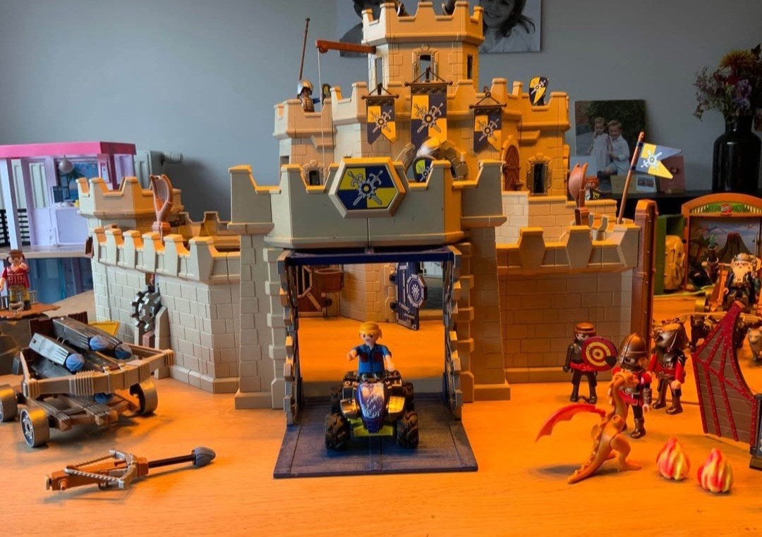 PLAYMOBIL Novelmore Grote burcht kasteel met extra's, Ophalen, Gebruikt, Kasteel/Fort
