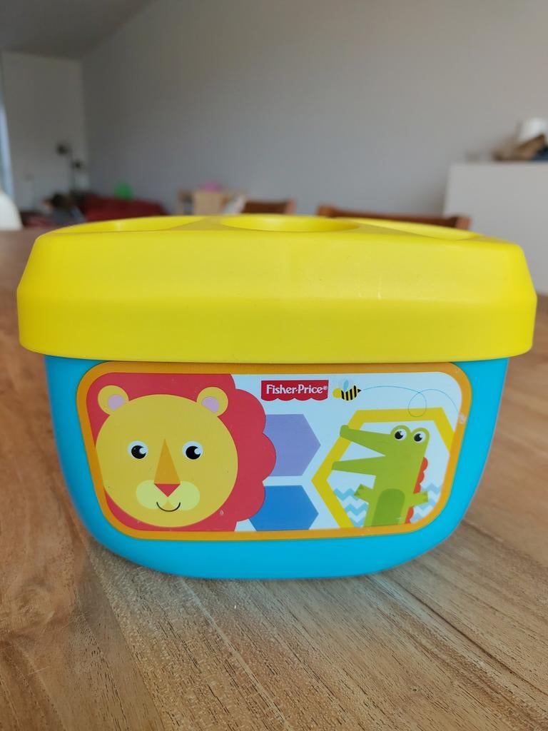 Vormenstoof Fisher Price, Ophalen