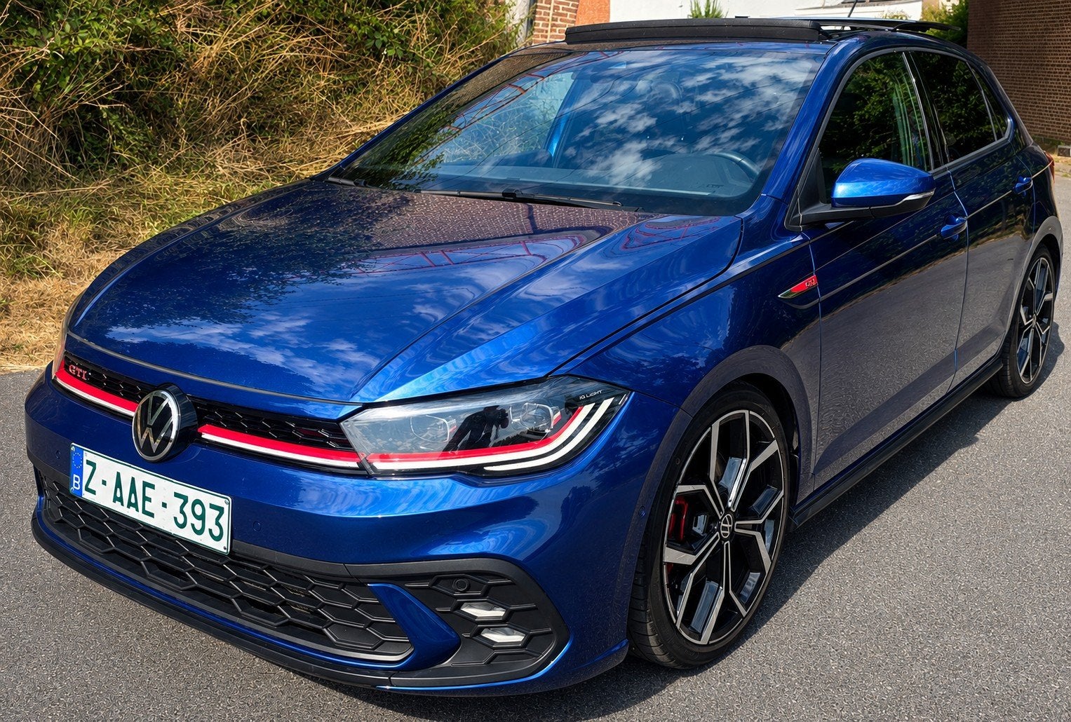 Volkswagen Polo 2.0 GTI facelift met opendak!, Autos, Cuir et Alcantara, Achat, Phares entièrement LED, Euro 6