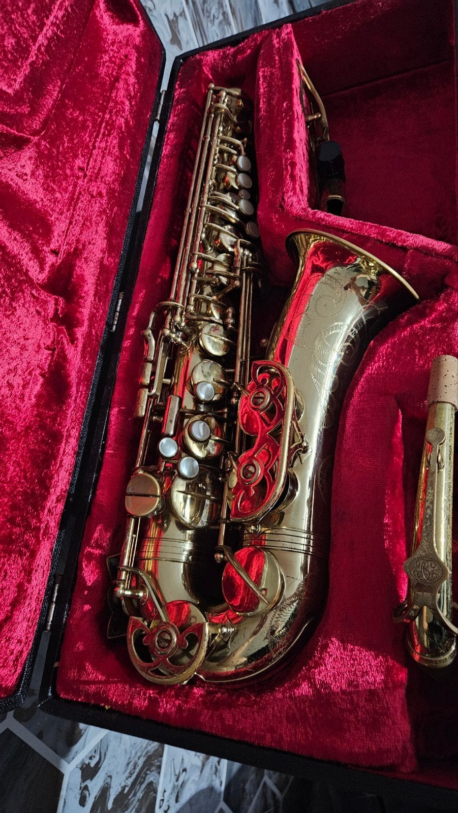 saxophone alto buffet crampon S1, Enlèvement, Utilisé, Alto, Avec valise