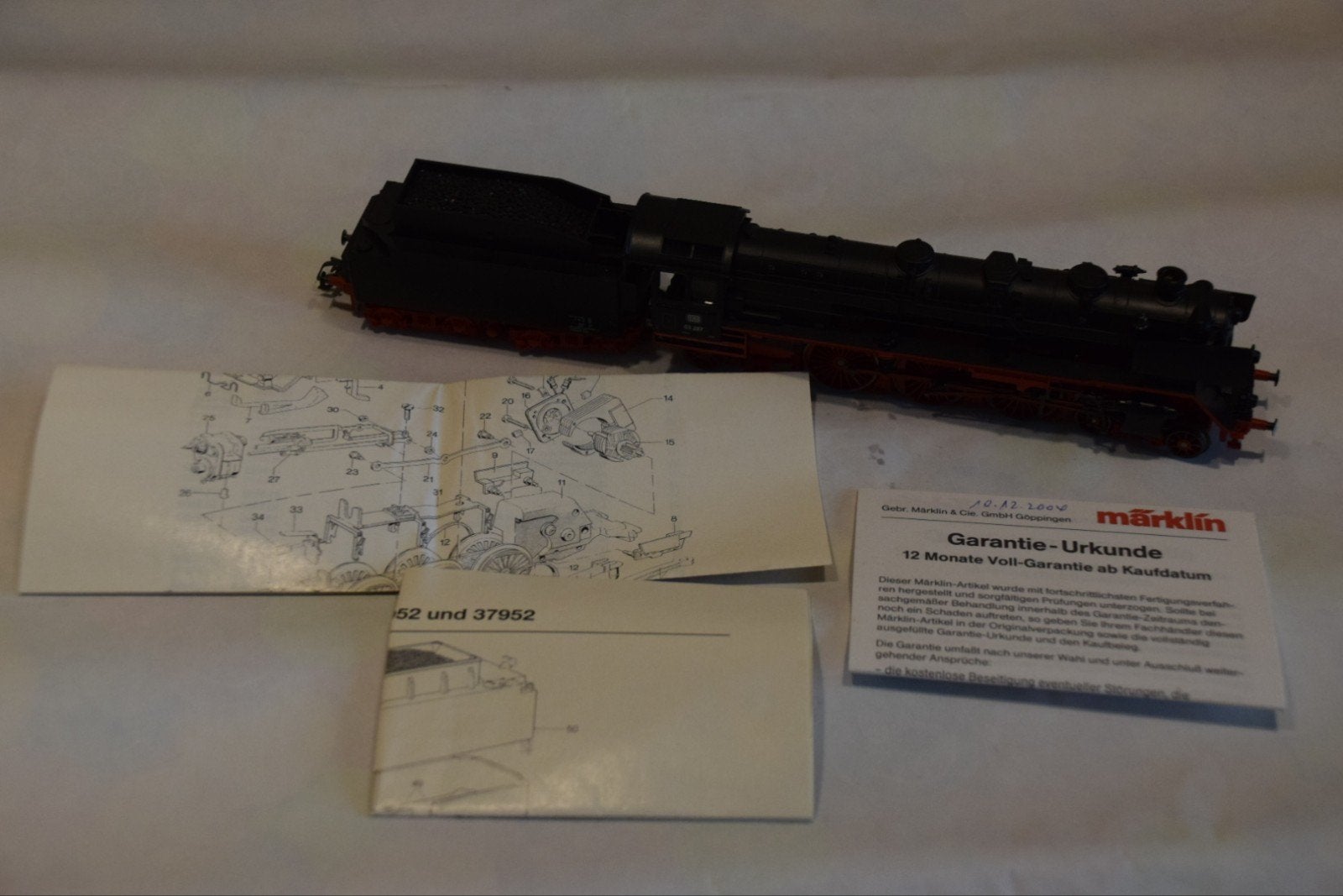 marklin 37952, Enlèvement ou Envoi, Courant alternatif, Utilisé, Locomotive