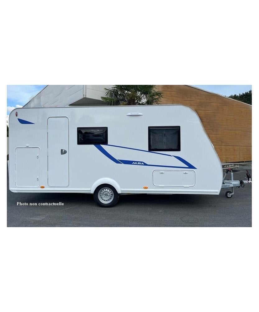Caravane Caravelair Alba, Caravans en Kamperen, Standaardzit, Bedrijf, Schokbreker, 5 tot 6 meter