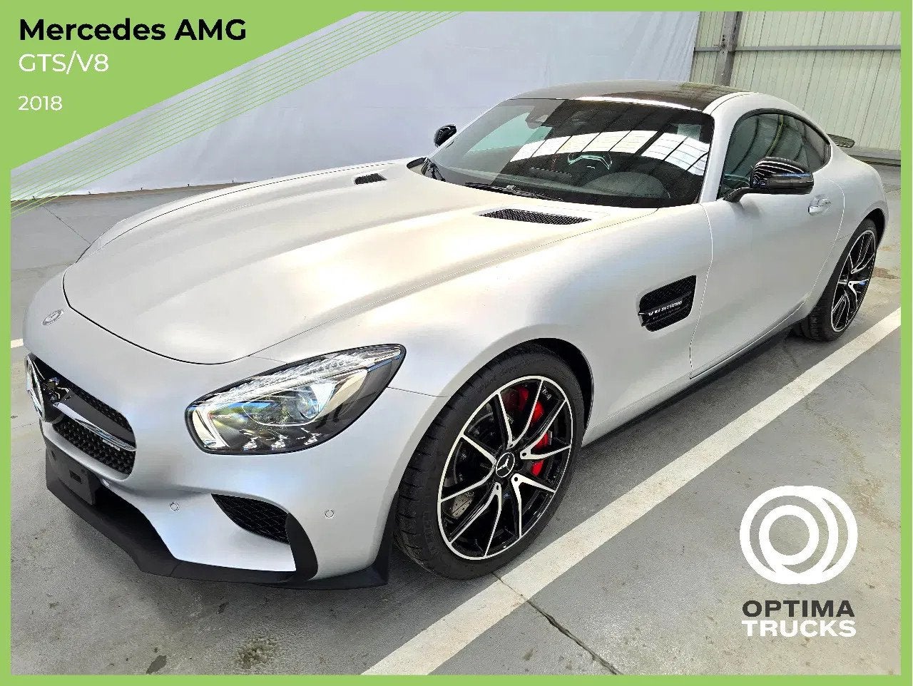 Mercedes-Benz AMG GT S / V8 BITURBO / DESIGNO / 54km !, Cuir, Achat, 375 kW, Entreprise