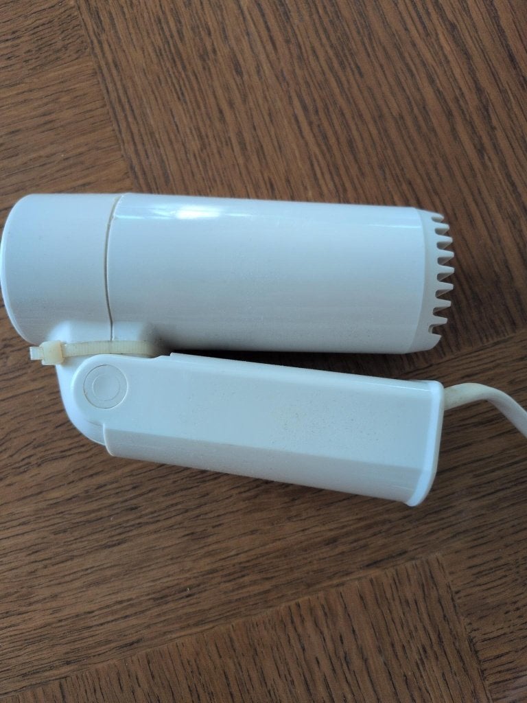 Sèche cheveux pliable, Enlèvement ou Envoi, Comme neuf, Sèche-cheveux