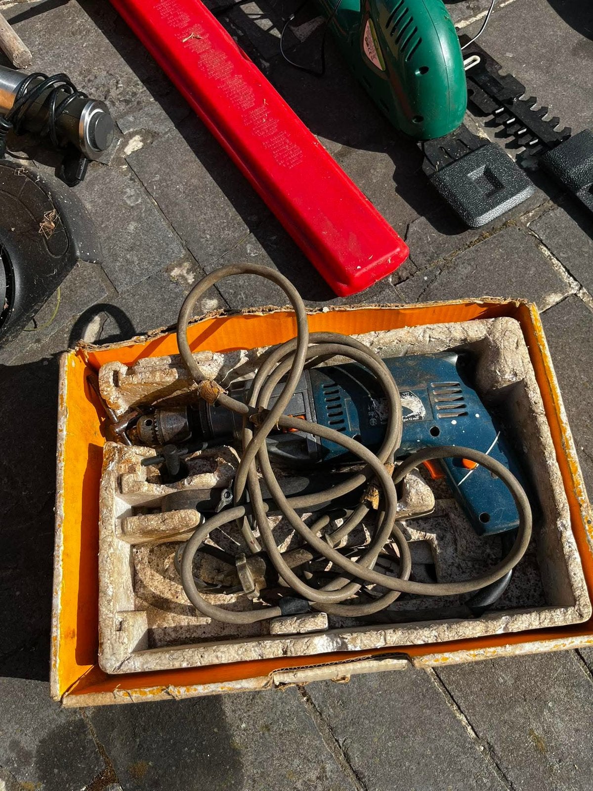 Drill works great, Doe-het-zelf en Bouw, Gereedschap | Lasapparaten, Ophalen of Verzenden, Zo goed als nieuw