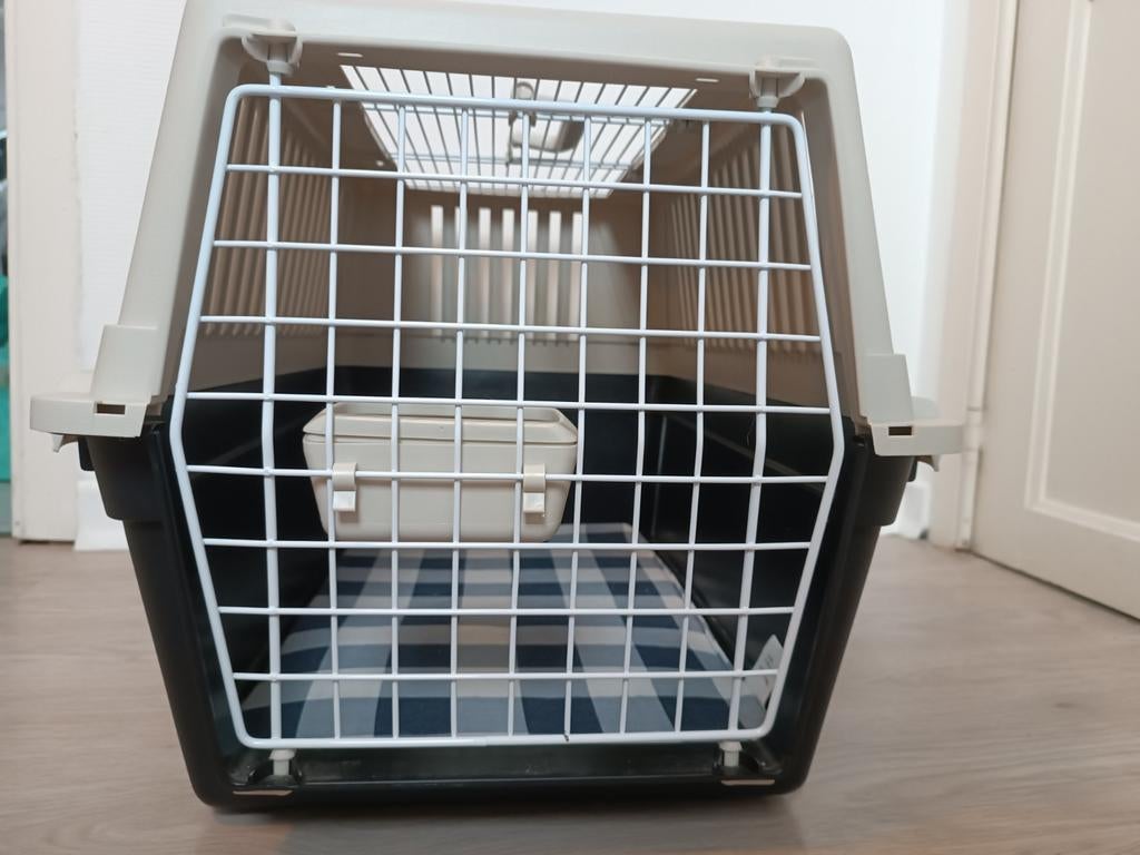 Cage de transport 37cm chat chien, Animaux & Accessoires, Enlèvement