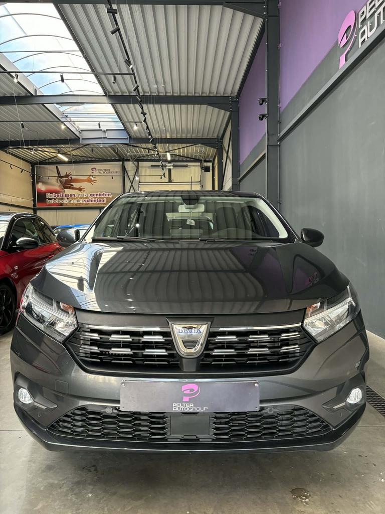 Dacia Sandero 1.0TCe 1Ste eig. Airco 92Pk, Auto's, Dacia, 0 kg, Euro 6, Bedrijf, Zilver of Grijs