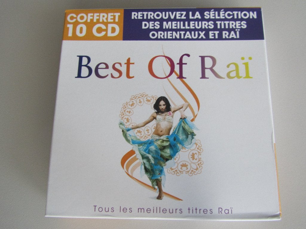 10CDBOX BEST OF RAI (150 titres), CD & DVD, Enlèvement ou Envoi, Comme neuf, Compilation, Autres genres