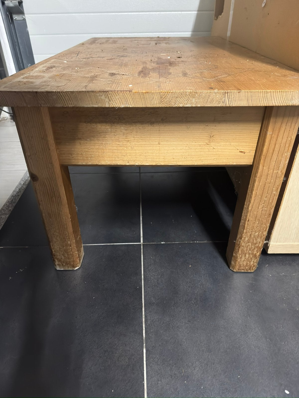 Gratis tafel, Ophalen, Gebruikt