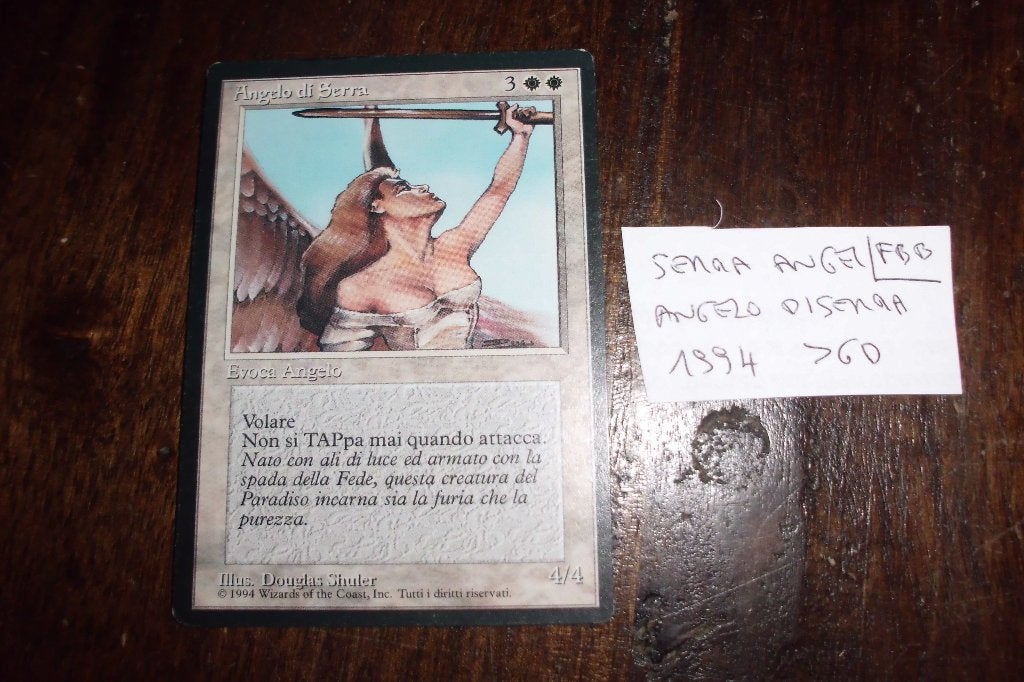 SERRA ANGEL / ANGELO DI SERRA - ITAL. FBB, Hobby & Loisirs créatifs, Jeux de cartes à collectionner | Magic the Gathering, Enlèvement ou Envoi