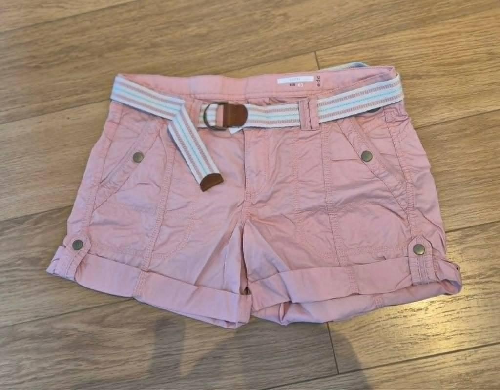 2 x Esprit dames shorts maat 40, Kleding | Dames, Broeken en Pantalons, Zo goed als nieuw, Maat 38/40 (M), Overige kleuren, Kort