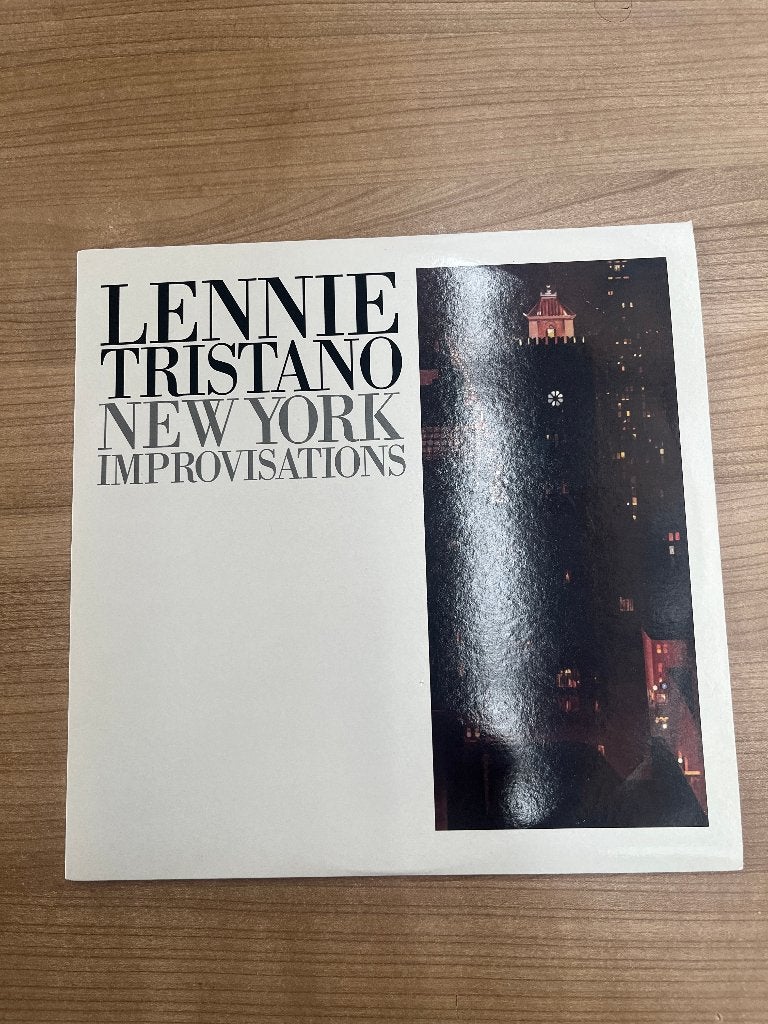 LENNIE TRISTANO - NEW YORK IMPROVISATIONS, LP, Enlèvement ou Envoi, Comme neuf, Housse de protection extérieure
