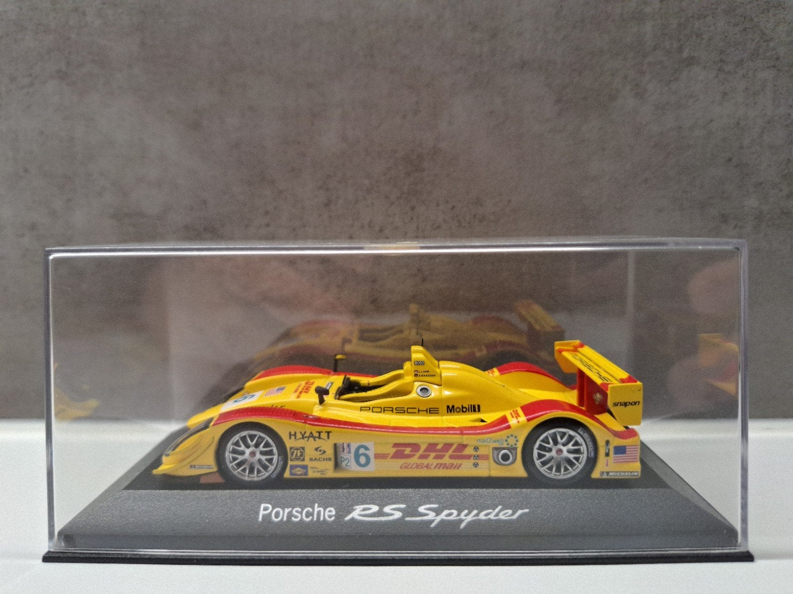 Porsche 1/43 RS Spyder - modèle concessionnaire, Enlèvement ou Envoi, MiniChamps