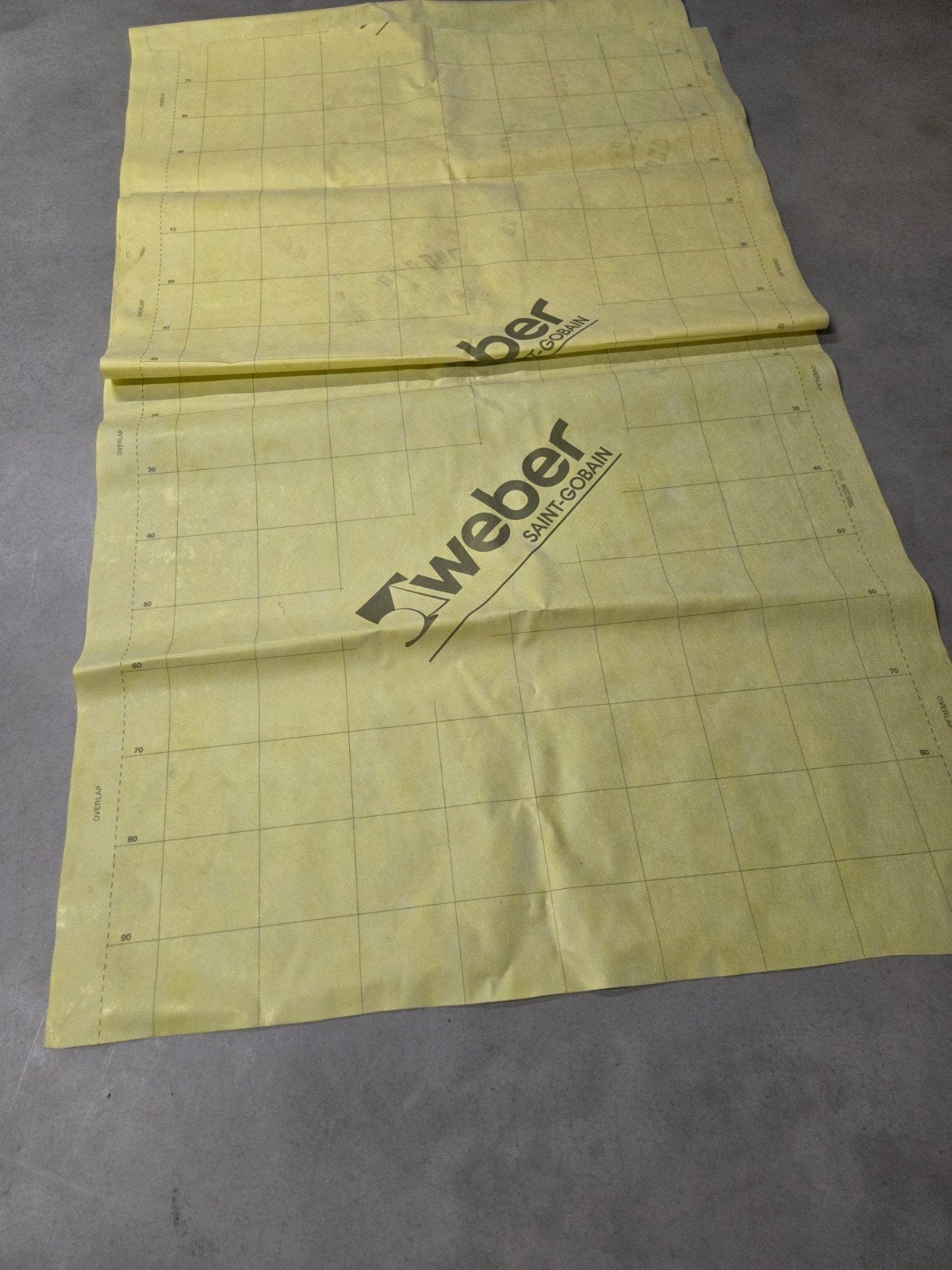 Tissu Kerdi de la marque Weber 3m30 par 1m, Bricolage & Construction, Enlèvement, Toile