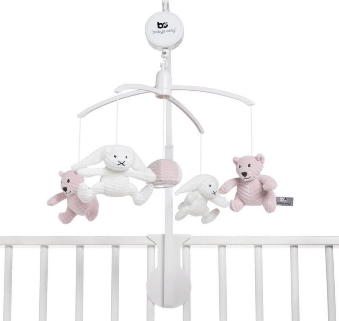 Muziekmobiel Baby’s Only Wit & Roze!, Roze, Ophalen, Zo goed als nieuw, Spiegel