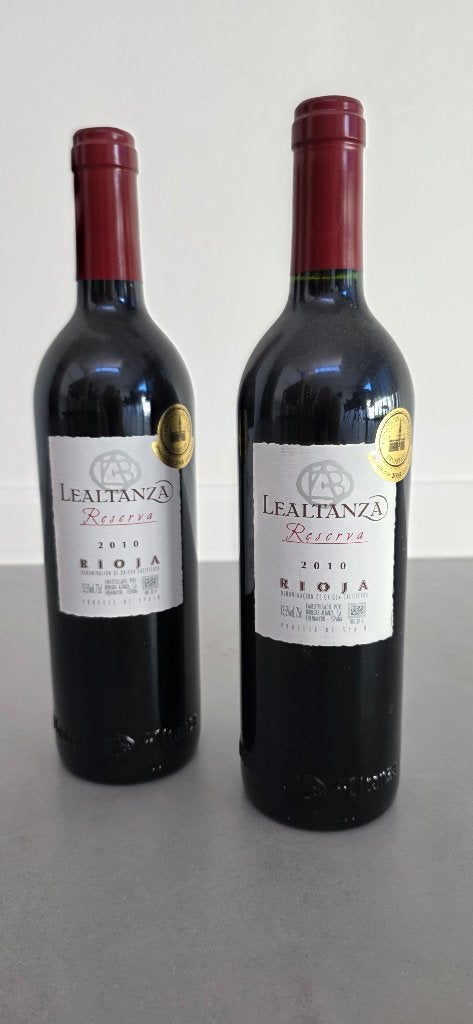 Lealtenza Reserva, Bodegas Altenza, Rioja 2010, Collections, Vins, Enlèvement, Espagne, Vin rouge